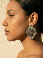 Verve Metallic Handcrafted Earrings